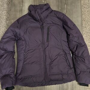 Columbia Purple Puffer Jacket
